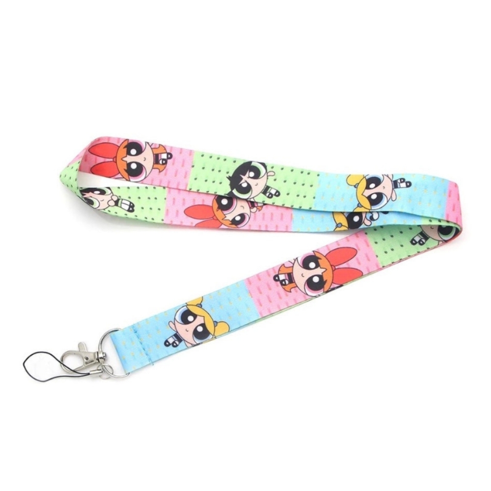 Most Popular Cartoon Network Classics The Power Puff Girls Characters Lanyard